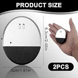 GBULTR 2pcs 130dB Window Vibration Alarm Sensor Ultra Slim Stick-on Security view 2