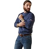 Ariat Mens Fr Air Refinery Row Graphic Henley Top