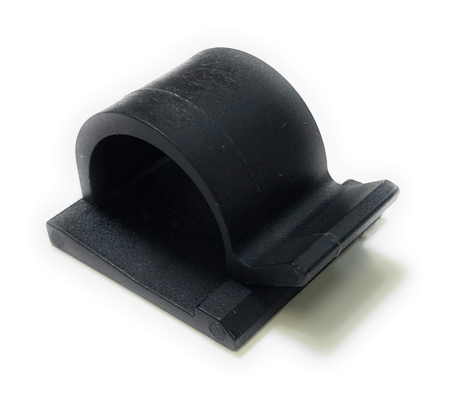 Multipurpose Self-Adhesive Cable Clips Wire Clips Holders Pack of 50 (16mm, Black)