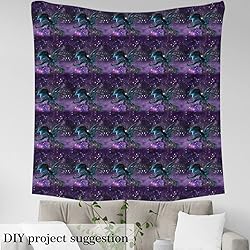 Erosebridal Dragon Fabric by The Yard, Galaxy