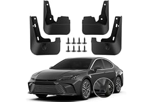 Kistrba Mud Flaps Compatible with Toyota Camry 2025 Hybrid (XV80) LE/XLE, Front and Rear Mud Splash Guard 4PC-Set, Driver and Passenger Sides Wheel & Tire Mudguards