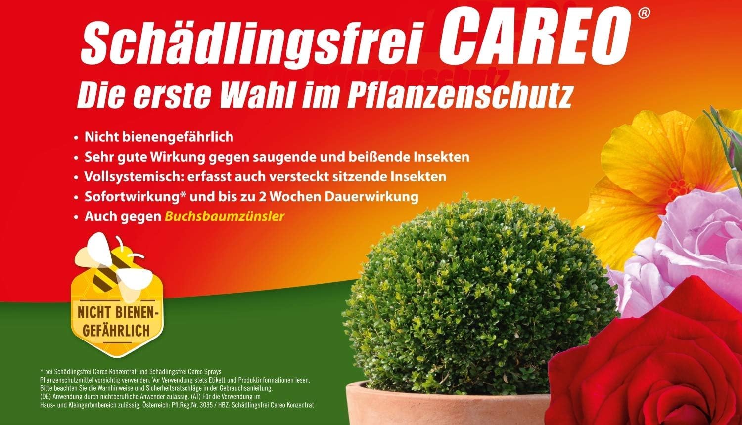 Substral Celaflor Schädlingsfrei Careo Konzentrat für Zierpflanzen, 250 ml - gegen Blattläuse, Buchsbaumzünsler, etc. 5