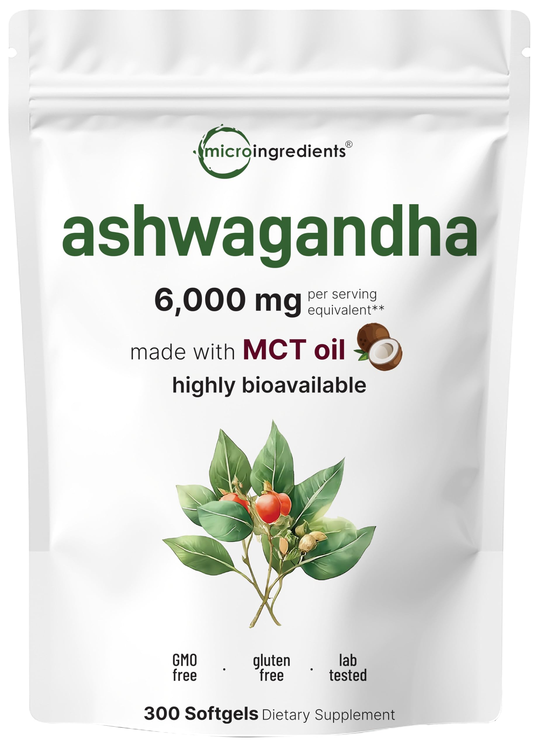 Ashwagandha Softgels 6000 mg