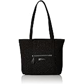 Vera Bradley Women's Microfiber Small Vera Tote Bag | Small, Bag
