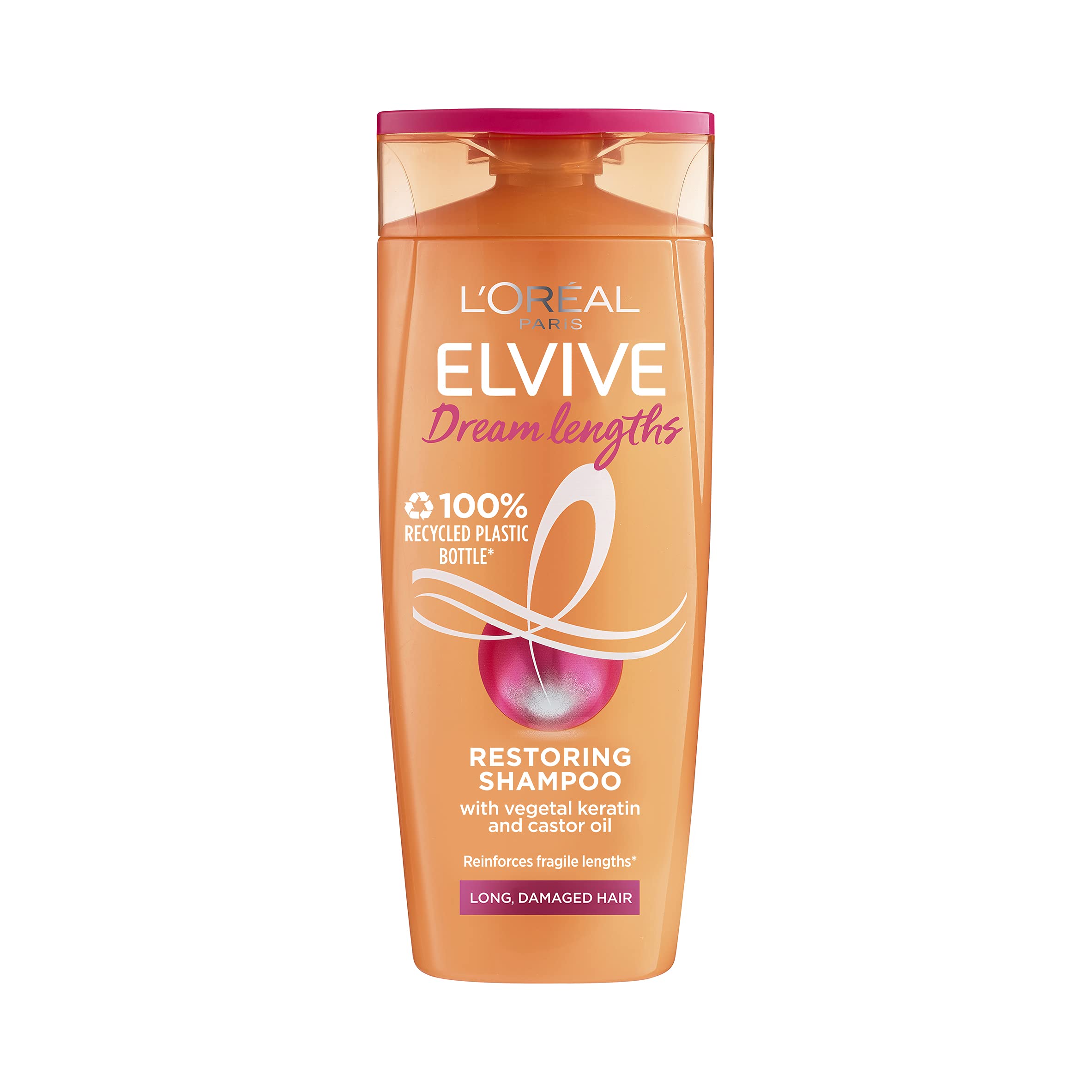 L'Oreal Paris Elvive Dream Lengths Long Hair Shampoo, 400 ml