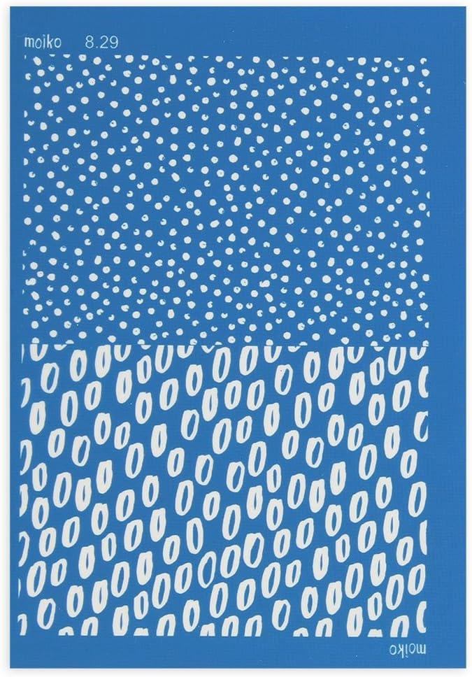 Moiko Silk Screen for Polymer Clay 74x105 mm - Peas pattern 8.29