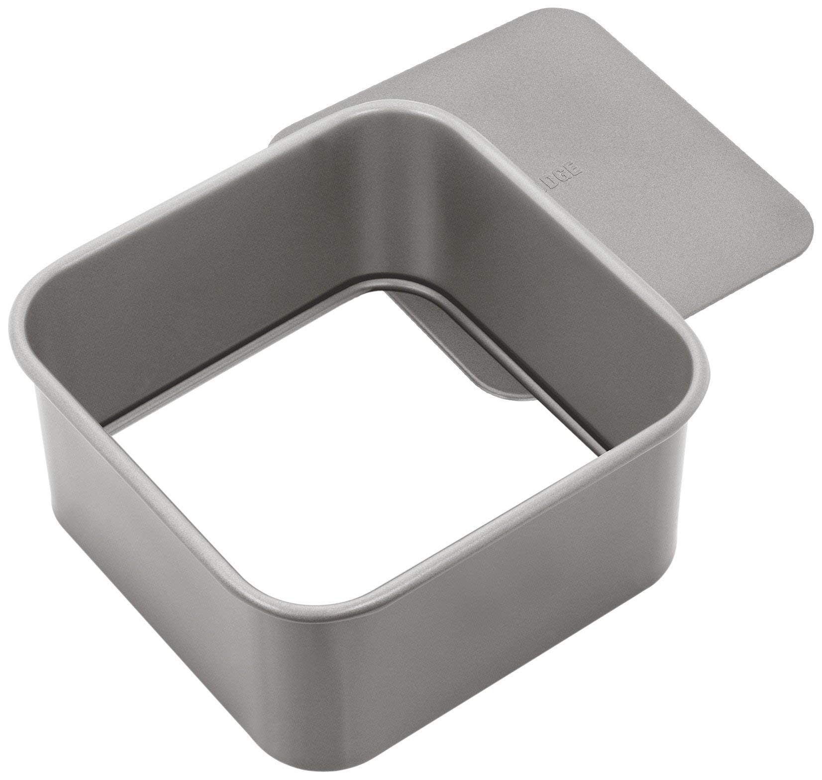 Judge Non-Stick Square 6" Cake Tin with Loose Base, Dishwasher Safe, 16cm x 16cm x 8cm โ image 1