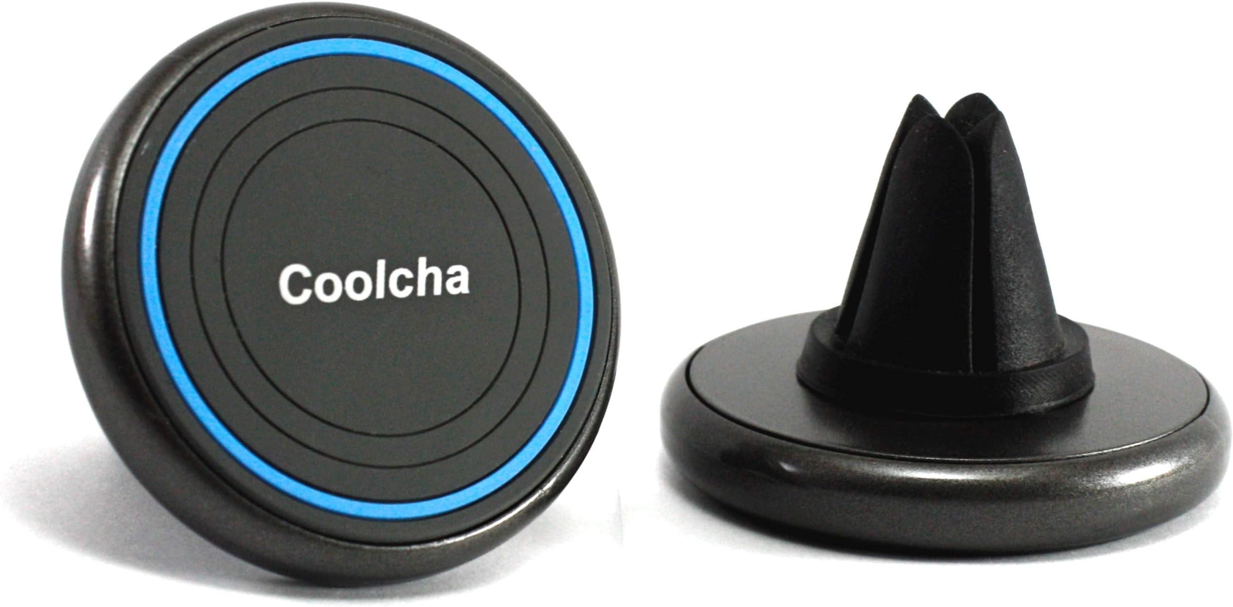 Magnetic Phone Holder Universal Air Vent Magnetic Car Mount Cell Phone Holder for iPhone 6 7 8 X Samsung s7 android and ios Smartphones and Mini Tablets, Easy One Touch, Black