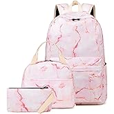 LEDAOU Backpack for Girls School Bag Kids Bookbag Teen Backpack Set Daypack with Lunch Bag and Pencil Case | Kids, Bookbag, Daypack, with Lunch Bag, and Pencil Case