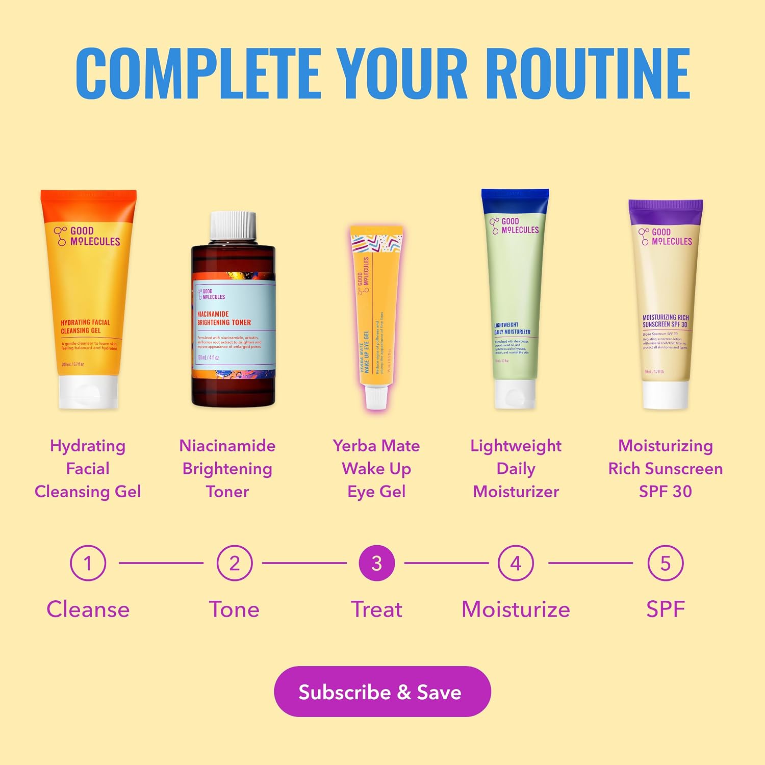 Complete Your Routine Steps