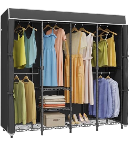 Amazon.com: VIPEK V40C Medium Covered Clothes Rack, Freestanding