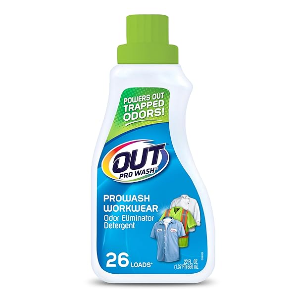 OUT PROWASH WORKWEAR STAIN REMOVER LAUNDRY DETERGENT AND...
