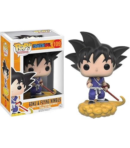 Amazon.com: Funko Dragon Ball Goku and Nimbus Pop! Vinyl Figure