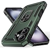 Korecase for iPhone 16 Phone Cover with Stand,Full Body Military Grade Dual Layer Shockproof Armor for iPhone 16 Heavy Duty Phone Case 6.1-inch Olive Green