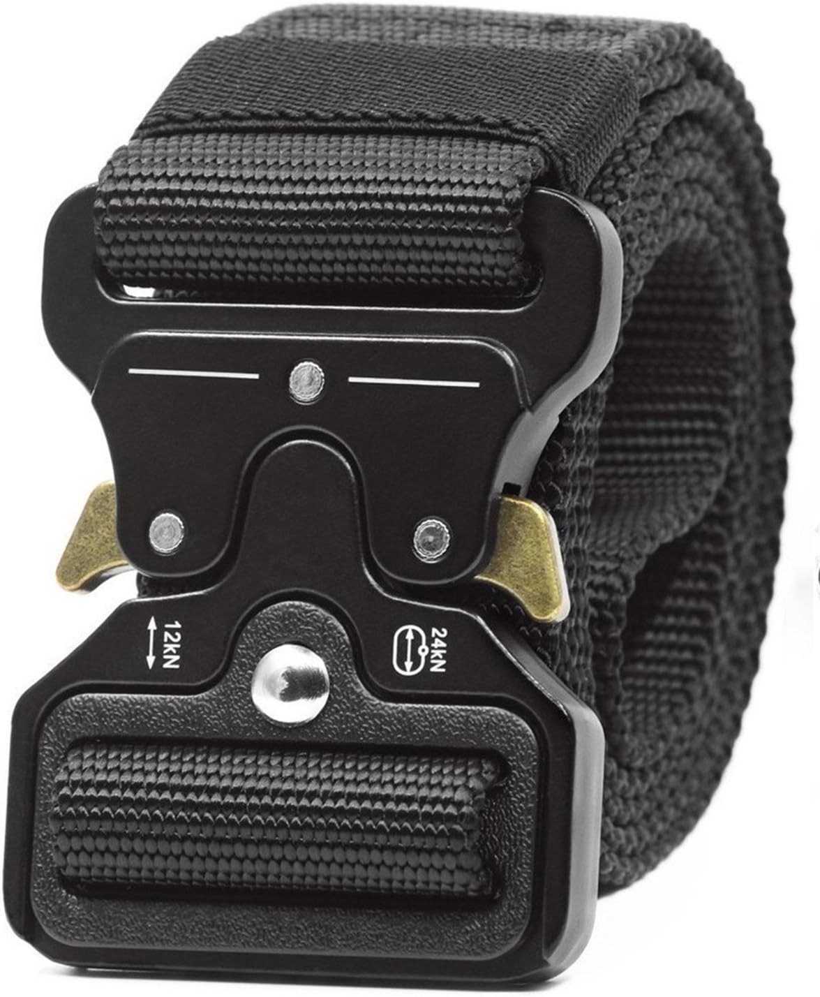 REFINEMMEE Battle Tactical Riggers Belt ，Military Molle EDC Belt Law Enforcement Duty Survival Harness，1.7" 1000D Nylon Webbing Quickly Unlock