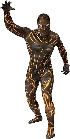 Amazon.com: Erik Killmonger of Black Panther Movie Second Skin Mens