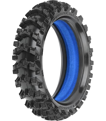 Dunlop MX53 Hinterreifen Montiert – Chrome Für Motorcross, Promoto-MX
