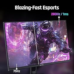 KTC 27'' 280Hz 240Hz Gaming Monitor 1ms GTG 350nits