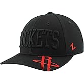 ZHATS NBA Unisex-Adult NBA Officially Licensed Adjustable Snapback Hat Contender Black