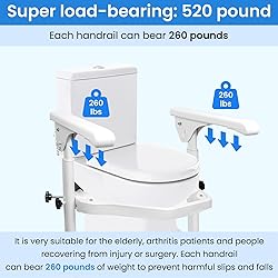 Toilet Safety Rails,Toilet Rails Heavy Duty