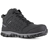 Reebok Men's Sublite Cushion Work Composite Toe Black 10.5 M