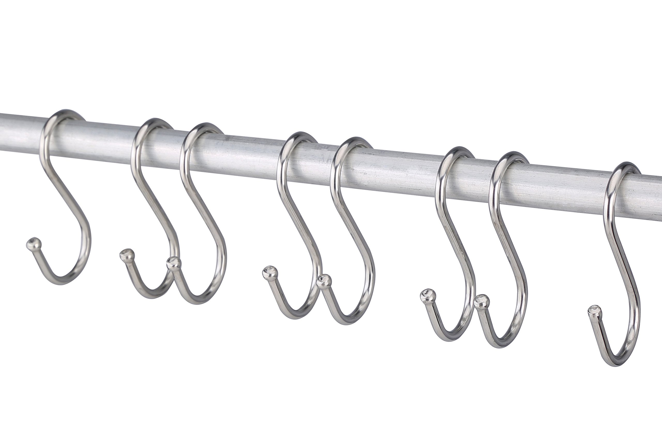 Pro Chef Kitchen Tools Double Utility Hooks Dual S Hook 10 Pack Set