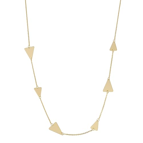 Kooljewelry 14k Yellow Gold Round Cable Chain Necklace (1 mm, 18 inch) Kooljewelry 14k Yellow Gold Filled Rope Chain Necklace for Men and Women  (2.1 mm, 3.2 mm, 4.2 mm or 6 mm)