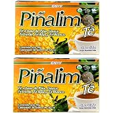 GN + VIDA Pinalim Tea | Pineapple Based Tea Containing Red Tea, Green Tea, White Tea and Senna Leaf | Twin Pack (2 x 30 Tea Bags)