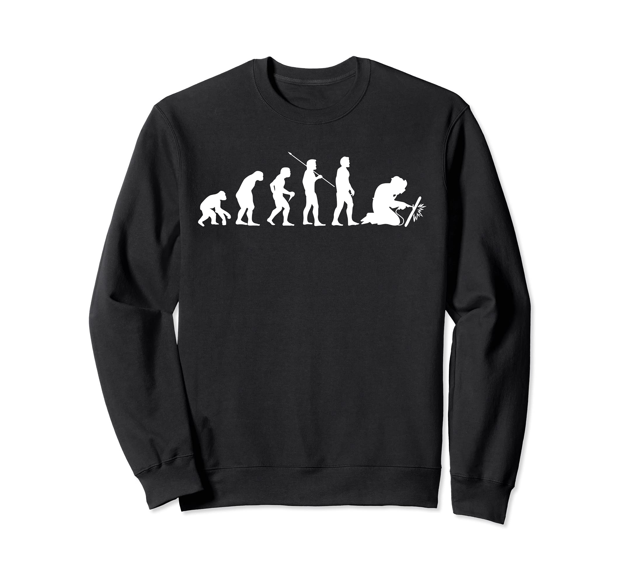 Welder Evolution Craftsman Welding Profession Gift Sweatshirt