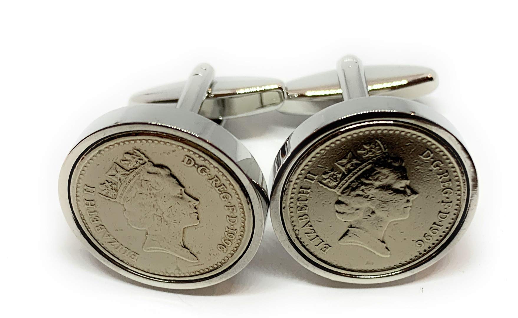 Premium 1996 30th wedding Anniversary 29 year birthday/Anniversary 1996 Coin cufflinks