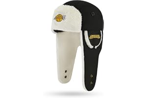 Ultra Game Adult NBA Official Trapper Winter Hat with Super Soft Warm Sherpa Lined Ear Flaps
