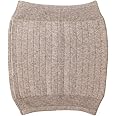 Unisex Warm Soft Cashmere Waist Warmer Wool Warming Belt Elastic Lower Waist Support (Camel)