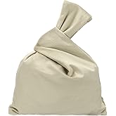 uxcell Velvet Wrist Knot Tote Bag, Women's Wristlet Knot Pouch Clutch Wristlet Sleeve Handbag Wrist Knotted Evening Purse Bag