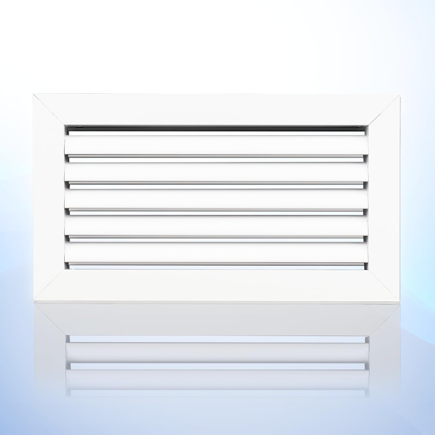 Registers, Grilles & Vents - 12x6 Aluminum Return Grille Vent Cover for HVAC Ceiling/Sidewall. Easy Air Flow. Gable Vents. Designed for air Extraction. (13.6x7.6