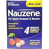 Nauzene Chew Tabs Size 40ct - Pack of 1