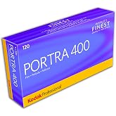 KODAK Portra 400 Professional ISO 400, 120 propack, Color Negative Film (5 Rolls per Pack)