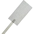 PLANODE 2"x4" Platinum Titanium Anode Platinized Ti Mesh for Jewelry Plating Gold or Rhodium Plating