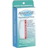 ProxySoft Periodontal Floss, 1 Pack - Dental Floss Threader, Braces Floss and Thick ProxyBrush for Daily Care of Periodontal Disease and Gum Health - Orthodontic Flossers for Braces and Teeth