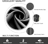 Aspire Homeware Grey Blackout Curtains Pencil Pleat 46x54 Inches 2 Panels view 7