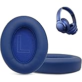 hopopower Replacement Earpads Cushions for Anker Soundcore Life Q20 Q20BT Headphones, Ear Pads with Softer Protein Leather, Noise Isolation Foam (Blue)