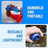 UTOBEST Soft Flask 150ML Collapsible Water Bottle for Running Hiking Cycling view 5