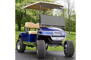 BUGGIES UNLIMITED E-Z-GO TXT (1994.5-2013) Tinted Fold Down Golf Cart Windshield