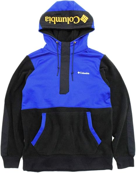 Amazon コロンビア プルオーバー パーカー メンズ エクスポレイション サイズs ブルー ブラック 437 トレーナー パーカー 通販