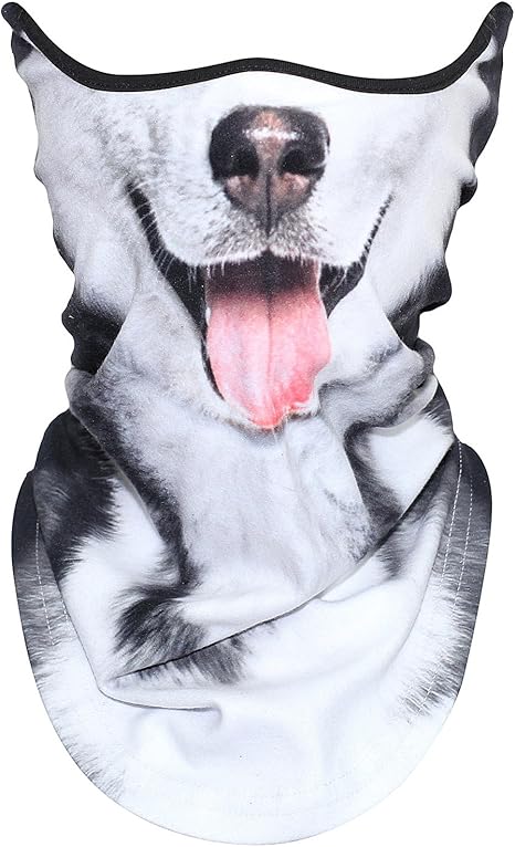 Amazon Wtactful動物柄 フェイスマスク アニマル 耳付き フルフェイスマスク バラクラバ 目出し帽 バイク 登山 スキー ランニング ハイキング レーシングカー サバイバルゲーム キャンプ 音楽祭 レジャー クリスマス コスプレ ハロウィンパーティー 狩り