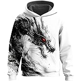 SANKILL Boys Sweatshirts Graphic Hoodies for Boys Hoodies Size 14-16 Cool Teen Boy Gifts Kids Sweatshirts 10 12 Clothes Youth