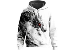 SANKILL Boys Sweatshirts Graphic Hoodies for Boys Hoodies Size 14-16 Cool Teen Boy Gifts Kids Sweatshirts 10 12 Clothes Youth