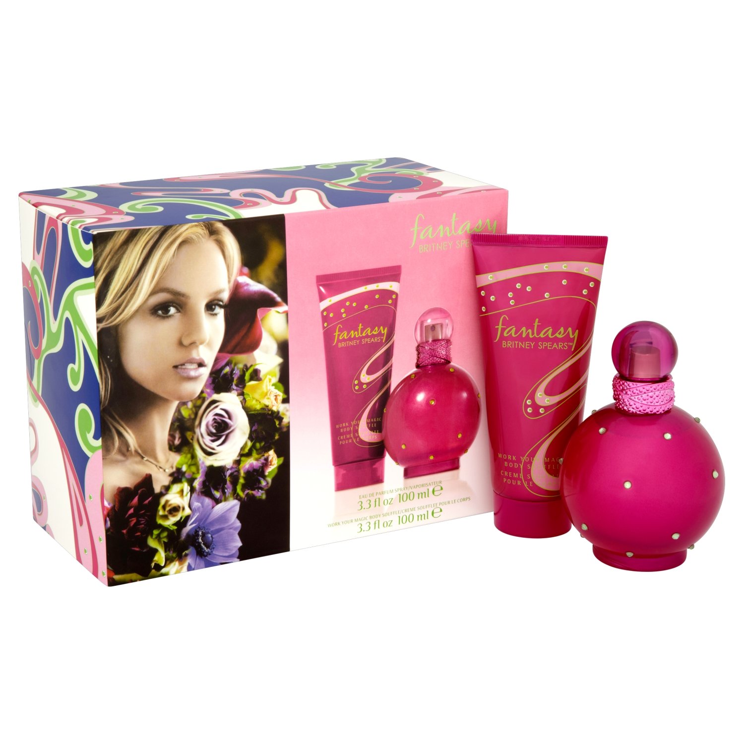 BIRTNEY SPEARS Fantasy EDP 100 ml and Body Souffle 100 ml