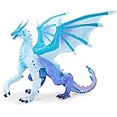 RECUR Wind Dragon Action Figurine, 7.5 Inch Statue Toys for Boys Girls Kids, RPG Figures Miniatures for Display & Roleplaying, Collectors Toy Age 3 +