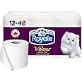 Royale Velour Toilet Paper, 12 Equal 48 Rolls, 284 Bathroom Tissues per roll