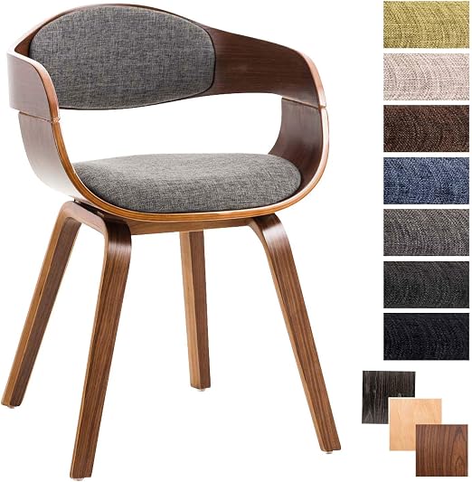 Clp Chaise Design Retro Kingston Tissu I Chaise De Salle A Manger